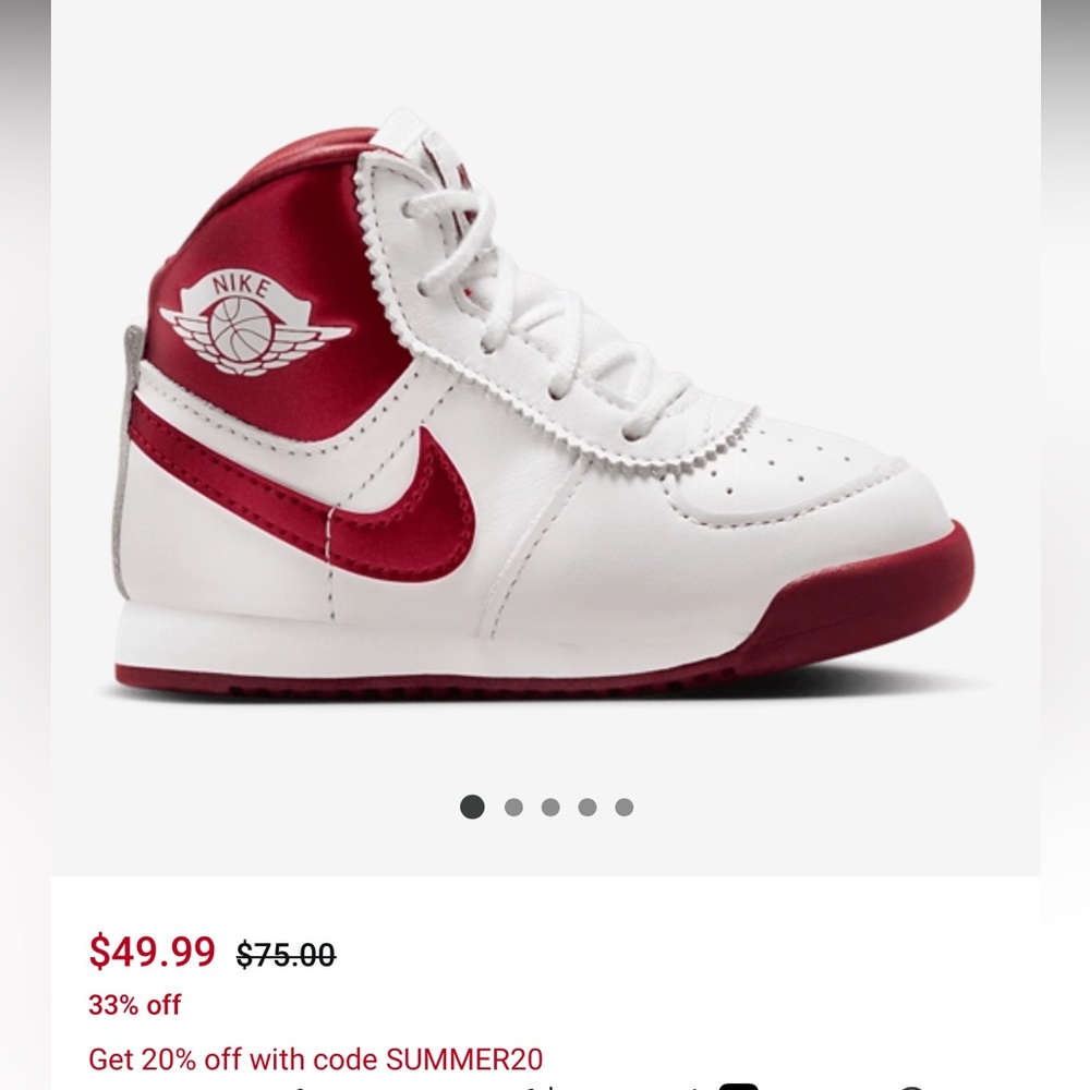 Infant Air Jordan 1 Retro High '85 OG TD - Picture 2 of 5